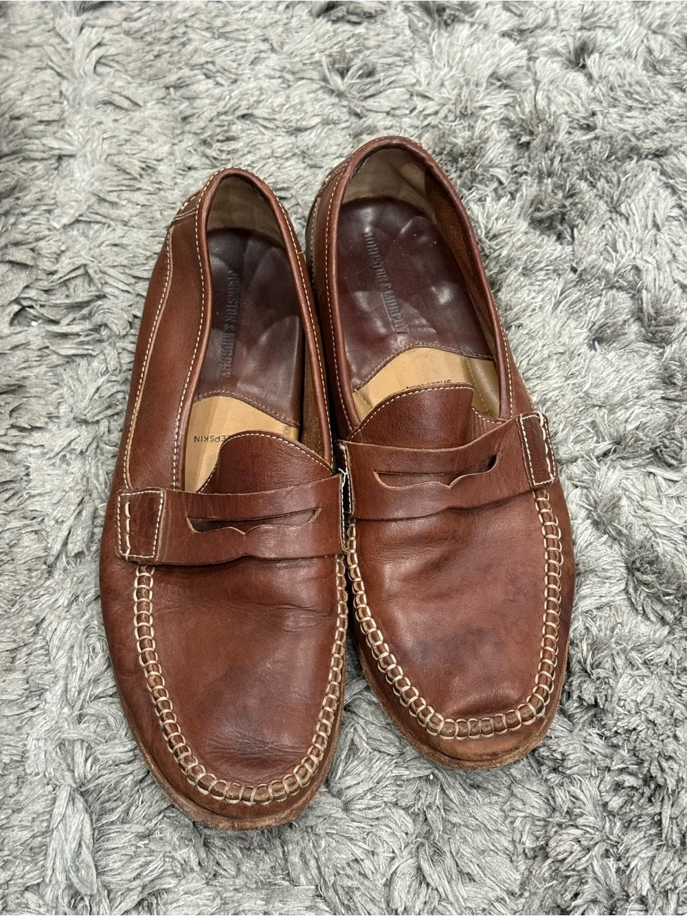 Johnston & Murphy Sheepskin Loafer